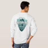 Greenstone Ridge Trail (pijlpunt T) T-shirt (Achterkant volledig)