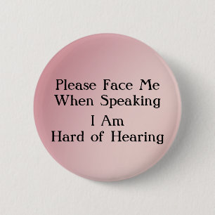 Greentone Hard Hearing Button