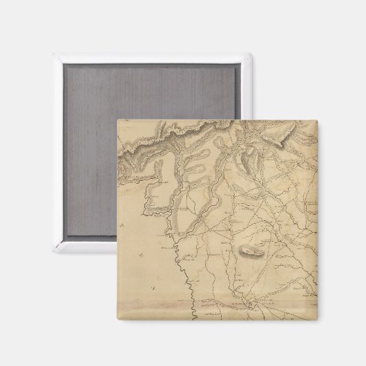 Greenville District, South Carolina Magneet (Voorkant / Achterkant)