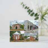 Greenville, GA ansichtkaart Briefkaart (Staand voorkant)
