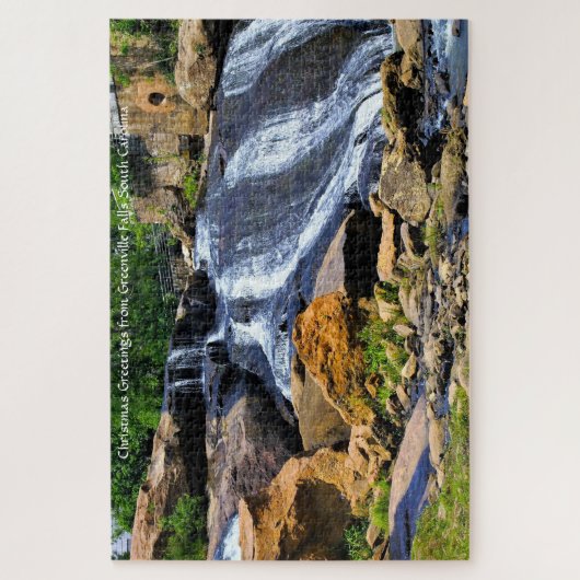 Greenville Herfsten South Carolina Jigzaag Puzzle Legpuzzel (Verticaal)