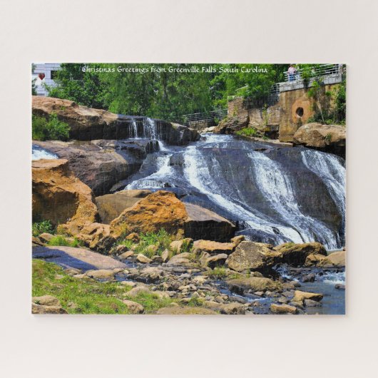 Greenville Herfsten South Carolina Jigzaag Puzzle Legpuzzel (Horizontaal)