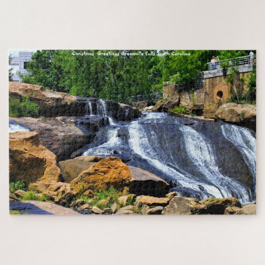 Greenville Herfsten South Carolina Jigzaag Puzzle Legpuzzel (Horizontaal)