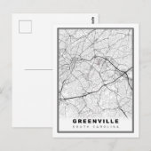 Greenville Kaart (Voorkant / Achterkant)