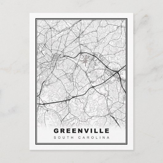 Greenville Kaart (Voorkant)