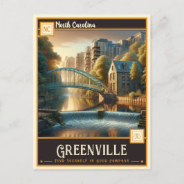 Greenville, North Carolina | Briefkaart