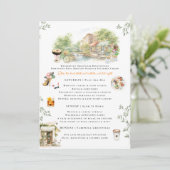 Greenville SC Bachelorette Weekend Itinerary Kaart (Staand voorkant)