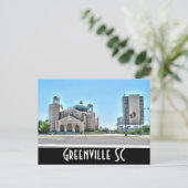 Greenville SC Briefkaart (Staand voorkant)