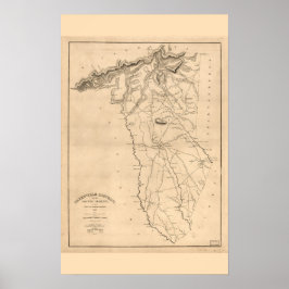 Greenville, SC Historic  Wall Art Poster