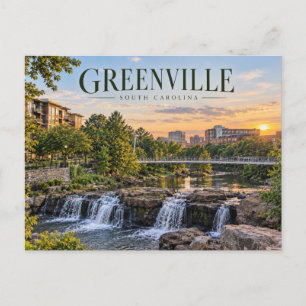 Greenville South Carolina Briefkaart