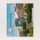 Greenville, South Carolina, Downtown Buildings Legpuzzel (Verticaal)