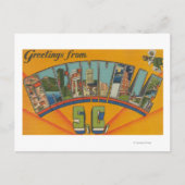 Greenville, South Carolina - Large Letter Scenes Briefkaart (Voorkant)