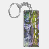 Greenville, South Carolina Reedy River Downtown Sleutelhanger (Voorkant Links)