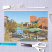 Greenville, South Carolina Reedy River Tissuepapier (Craft)