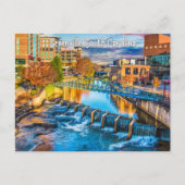 Greenville, South Carolina, Reizen Briefkaart (Voorkant)