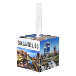 Greenville South Carolina Travel Photos met kerstm Decoratie