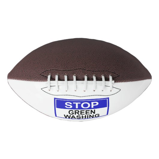 Greenwash-out stopzetten american football (Voorkant)