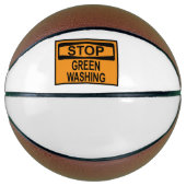 Greenwash-out stopzetten basketbal (Voorkant)