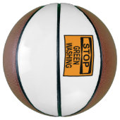 Greenwash-out stopzetten basketbal (Verticaal)