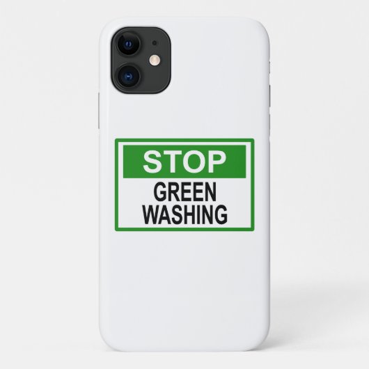 Greenwash-out stopzetten Case-Mate iPhone case (Achterkant)