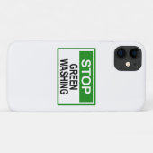 Greenwash-out stopzetten Case-Mate iPhone case (Achterkant (horizontaal))