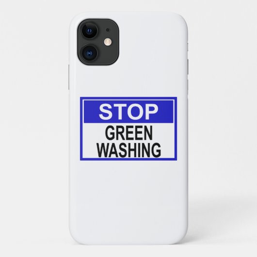 Greenwash-out stopzetten Case-Mate iPhone case (Achterkant)