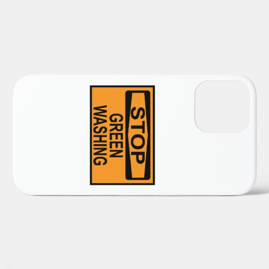 Greenwash-out stopzetten Case-Mate iPhone case (Achterkant (horizontaal))