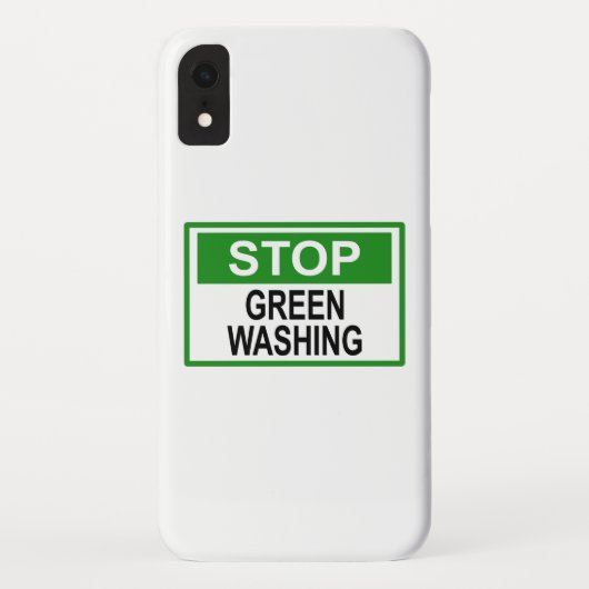 Greenwash-out stopzetten Case-Mate iPhone case (Achterkant)