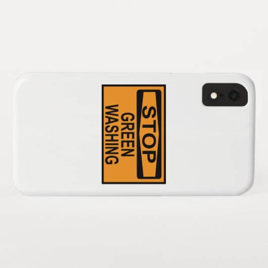Greenwash-out stopzetten Case-Mate iPhone case (Achterkant (horizontaal))