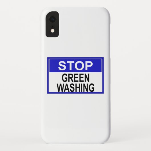 Greenwash-out stopzetten Case-Mate iPhone case (Achterkant)