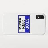 Greenwash-out stopzetten Case-Mate iPhone case (Achterkant (horizontaal))