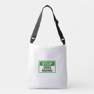 Greenwash-out stopzetten crossbody tas