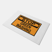 Greenwash-out stopzetten deurmat (Schuin)