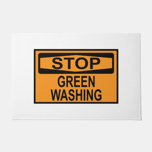 Greenwash-out stopzetten deurmat (Voorkant)