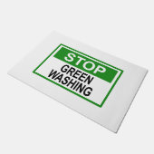 Greenwash-out stopzetten deurmat (Schuin)