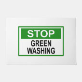 Greenwash-out stopzetten deurmat (Voorkant)