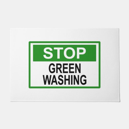 Greenwash-out stopzetten deurmat (Voorkant)