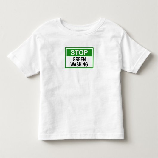 Greenwash-out stopzetten kinder shirts (Voorkant)