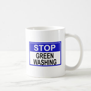 Greenwash-out stopzetten koffiemok