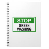 Greenwash-out stopzetten notitieboek (Voorkant)