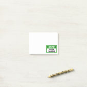 Greenwash-out stopzetten post-it® notes (Op bureau)