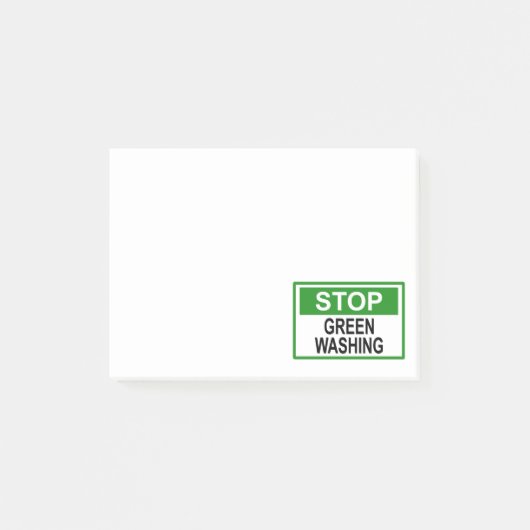 Greenwash-out stopzetten post-it® notes (Voorkant)