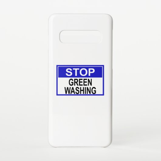 Greenwash-out stopzetten samsung galaxy hoesje (Achterkant)
