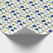 Greenwich Academy Ditsy Print Cadeaupapier (Hoek)