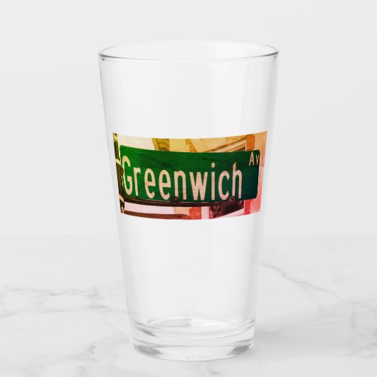 Greenwich Ave, Greenwich, CT Glas (Voorkant)