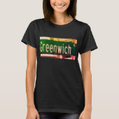 Greenwich Ave, Greenwich, CT T-Shirt (Voorkant)