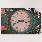 Greenwich Avenue Post Clock, Greenwich, CT Legpuzzel (Horizontaal)