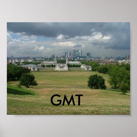 Greenwich Mean Time Poster (Voorkant)