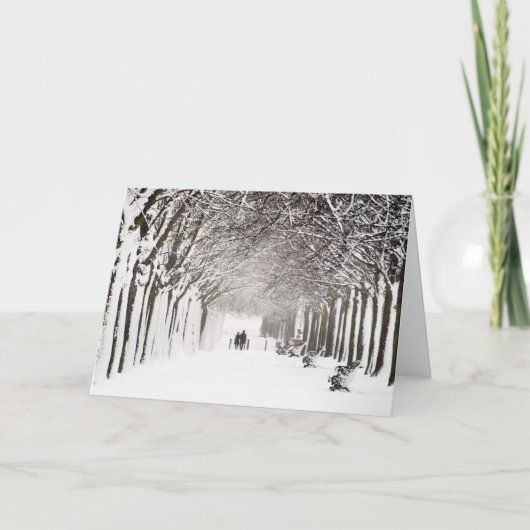 Greenwich Park Avenue Feestdagen Kaart (Voorkant)