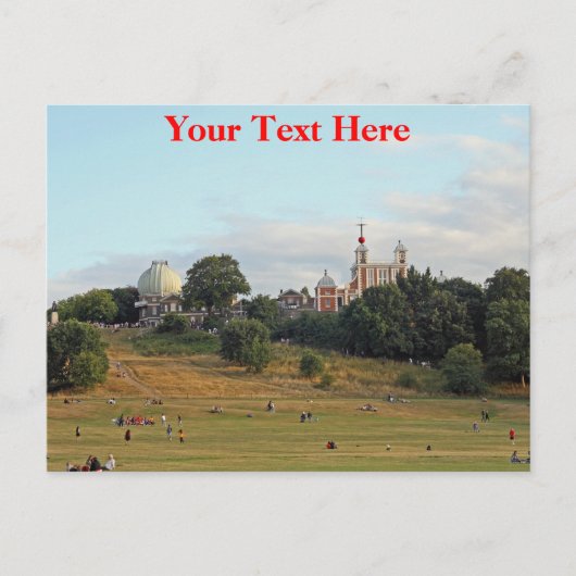  Greenwich Park, Briefkaart Londen (Voorkant)